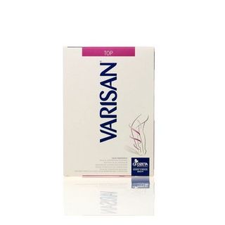 Vican Varisan Top Κλάσης ΙI Θεραπευτικές Κάλτσες Κάτω Γόνατος Ανοιχτά Δάκτυλα ΜΑΥΡΕΣ