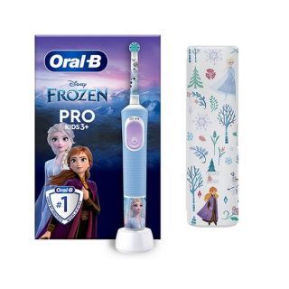 Oral-B Pro Ηλεκτρική Οδοντόβουρτσα Frozen Με Θήκη Ταξιδίου 3+ Ετών