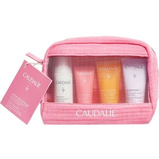 Caudalie Les Essentiels De Voyage Travel Kit Pink