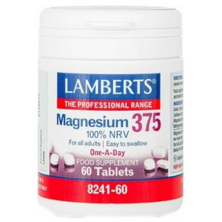 Lamberts Magnesium 375mg 60tabs