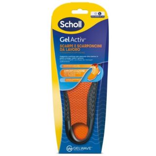 Scholl GelActiv Work Men Insoles 1pair