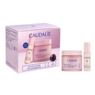 Caudalie Duo Anti-Aging Resveratrol Lift Firming Cashmere Cream 50ml & Resvertrol Lift Instant Firming Serum 10ml