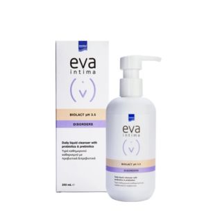 Intermed Eva Intima Biolact Liquid Cleanser pH 3.5 Υγρό Καθημερινού Καθαρισμού Με Προβιοτικά Και Πρεβιοτικά 250ml